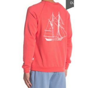 ONIA Dave Raglan Boat graphic Sweatshirt